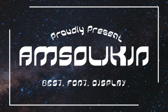 Amsolikin: A Bold and Authentic Display Font for Modern Branding