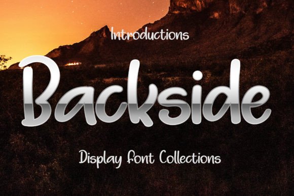 Backside: A Versatile Font for Creative Projects