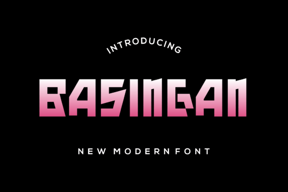 Basingan: The Bold, Elegant Font That Elevates Your Design