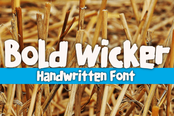 Bold Wicker: A Versatile Display Font for Creative Projects