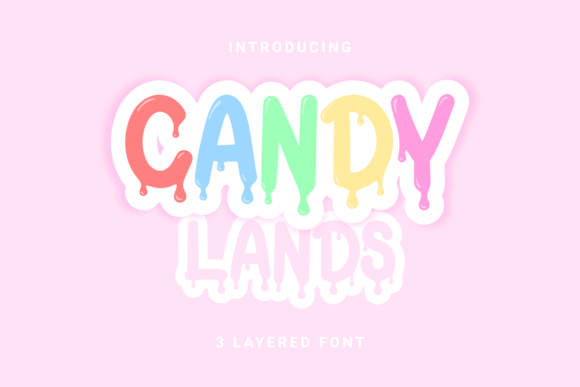 Candy Lands: A Sweet Font for Creative Projects
