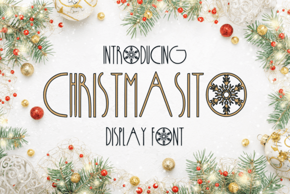 CHRISTMASITO: A FESTIVE FONT THAT STANDS OUT