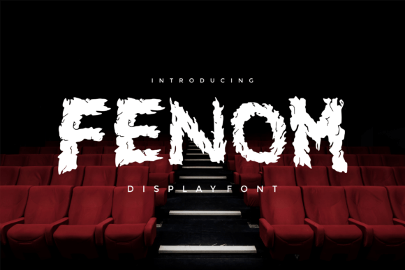 Fenom: A Bold and Unique Display Font