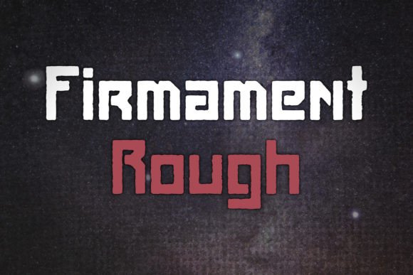 Firmament Rough: A Retro-Futuristic Font for Strategic Design