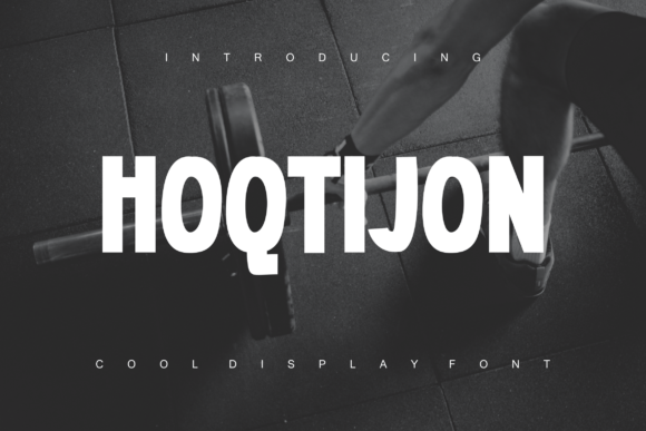 Hoqtijon: Bold and Authentic Display Font