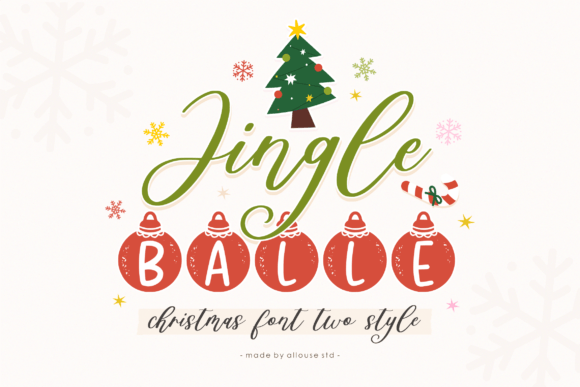 Jingle Balle: A Festive Font for Every Holiday Project