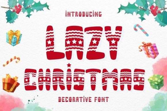 Lazy Christmas: A Playful Touch for Your Creative Projects