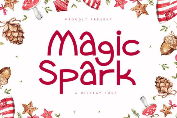 Magic Spark: A Playful Font for Creative Expression