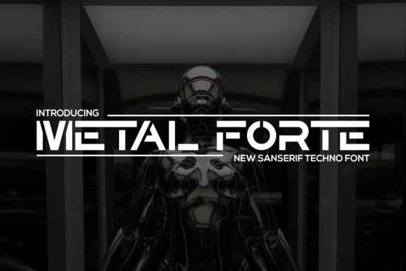 Metalforte: A Bold and Authentic Display Font for Modern Branding