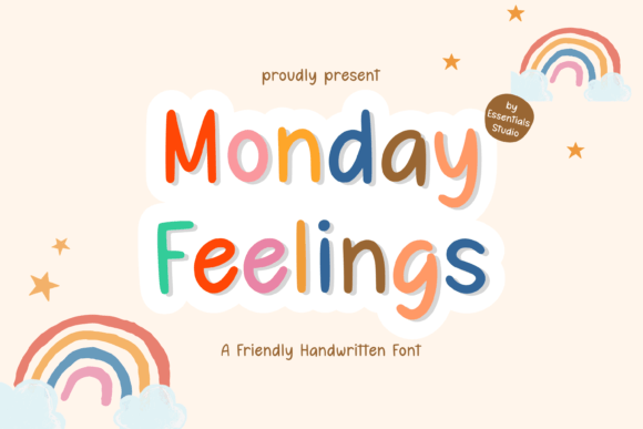 Monday Feelings: A Friendly Handwritten Font