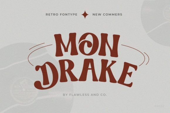 Mondrake: A Bold Serif for Boho-Inspired Design
