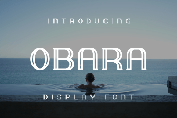 Obara: A Unique Display Font for Creative Expression