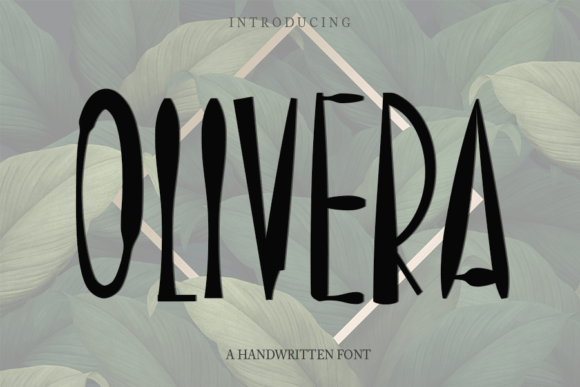 Olivera: A Versatile Display Font for Creative Projects