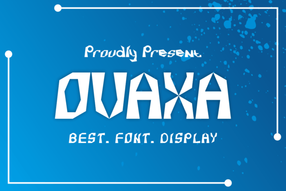 Ovaxa: A Bold and Authentic Display Font for Modern Design