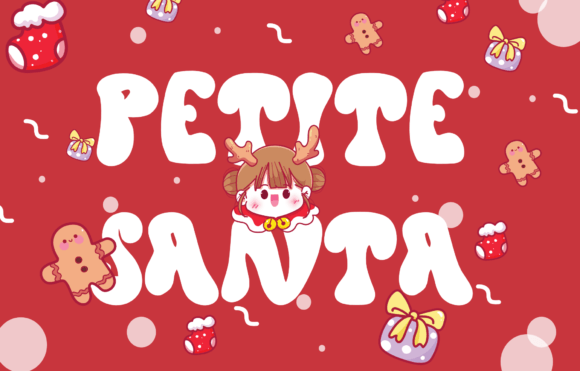 Petite Santa: A Cute and Bubbly Display Font